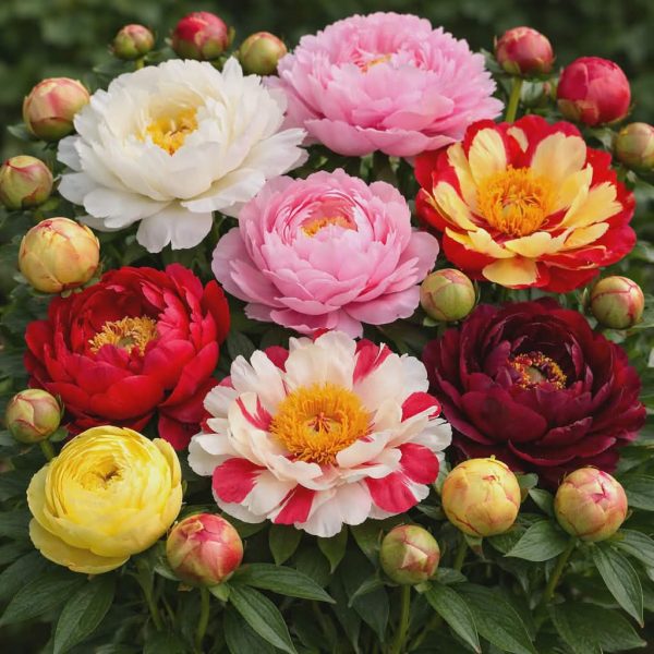 Bujor Mixt - 3 Rasaduri