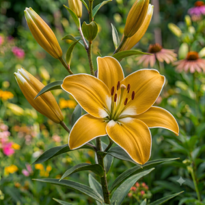Crin galben cu alb Crin Imperial - Oriental Beau Soleil - 1 bulb
