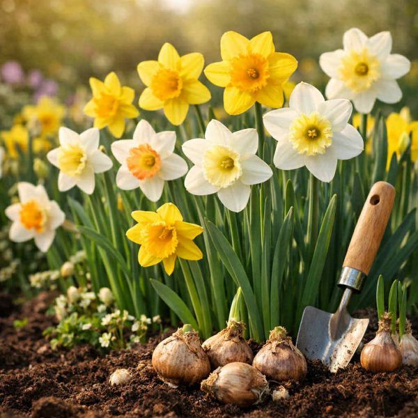 Pachet 100 Bulbi Narcise Mixte