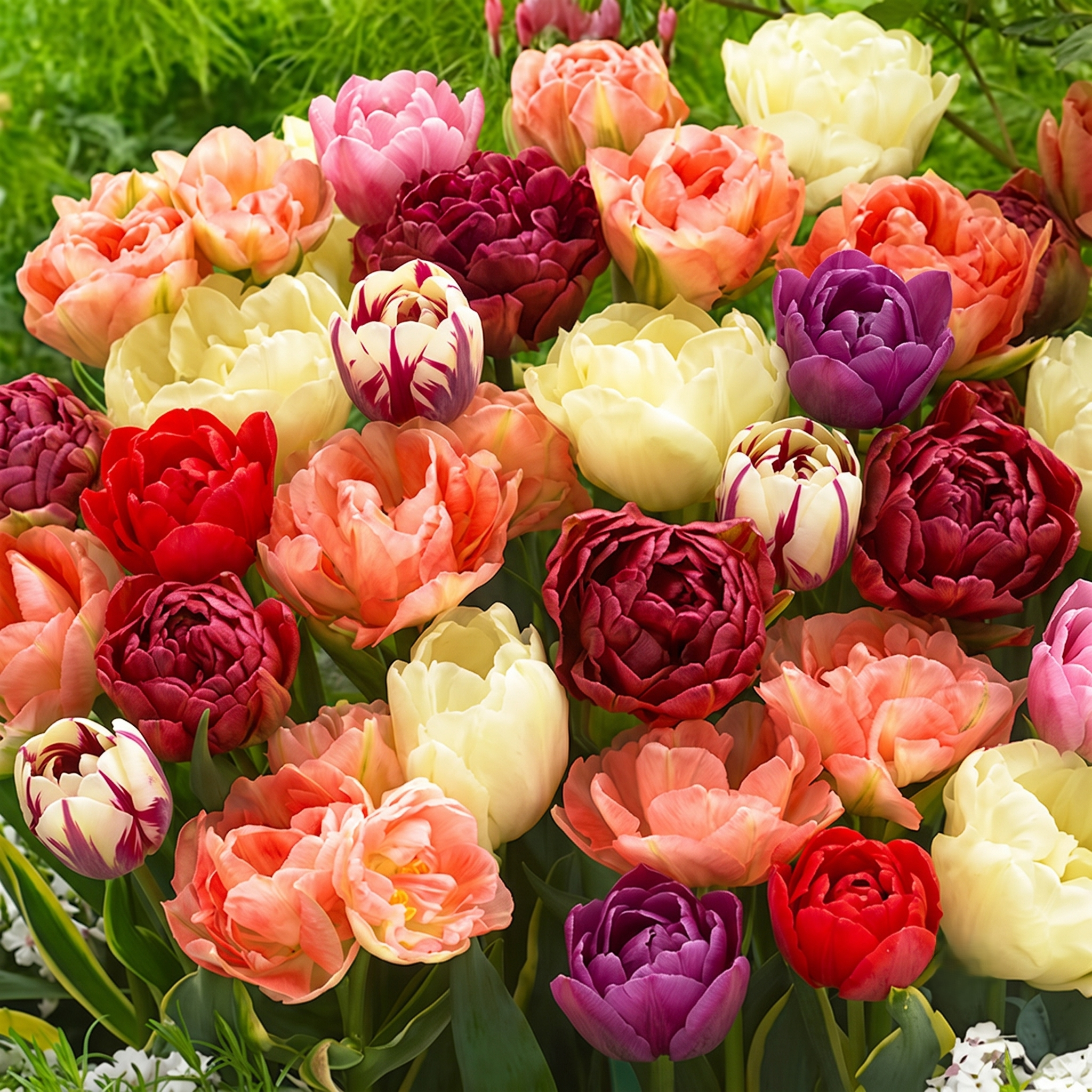 pachet de bulbi ranunculus de diverse culori